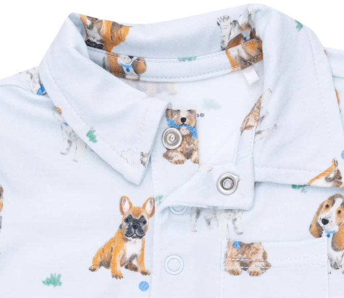 Bestie Dogs Polo Romper