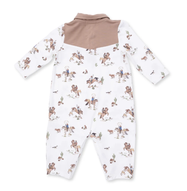 LS Cowboy Romper