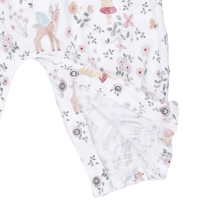 Smocked LS Enchanted Woodland Romper