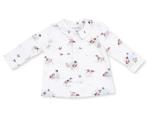 Polo + Cargo Pant- Pointer Pups & Duck Buddies