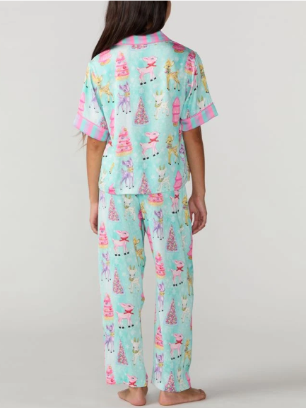 Kids Prancer Silky Pant Set