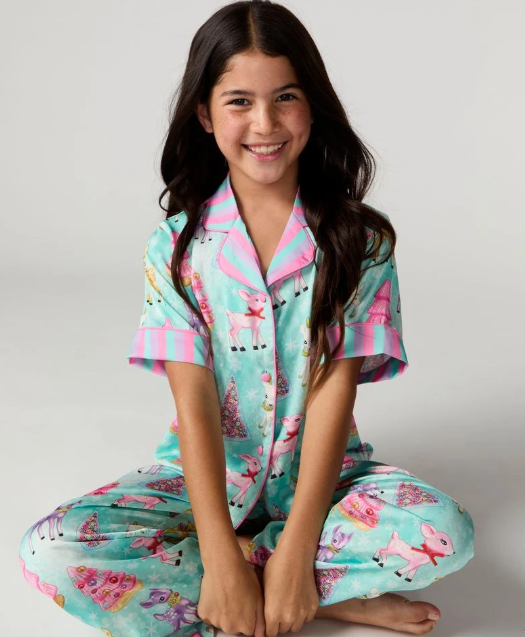 Kids Prancer Silky Pant Set