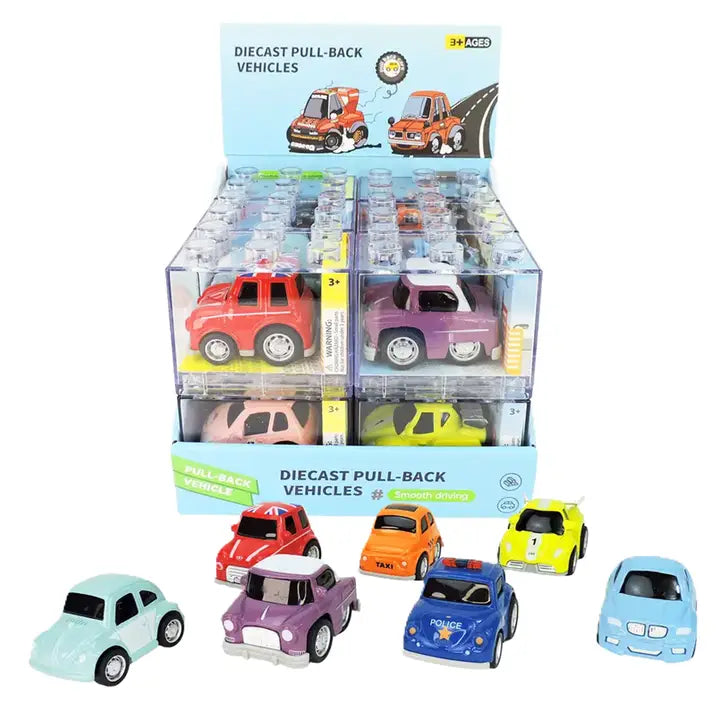 Diecast Pull-Back Car