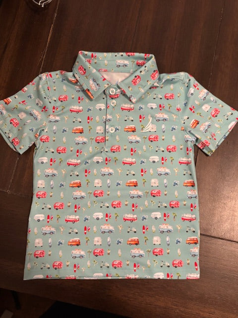 Aqua Beach S/S Polo