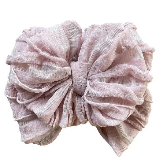 RR Ruffled Headband - Mauvelous