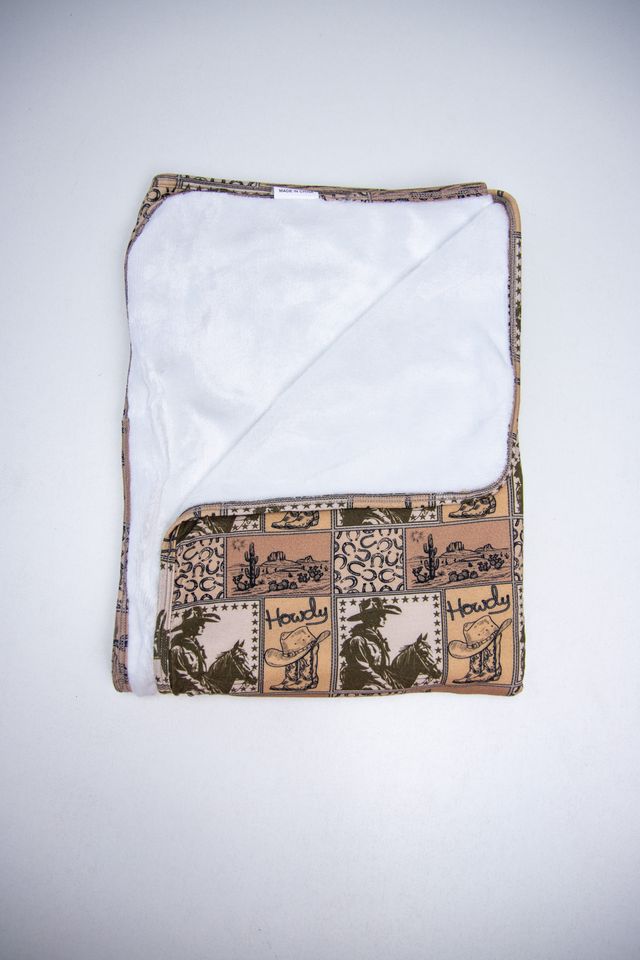Howdy Plains- Swaddle Blanket