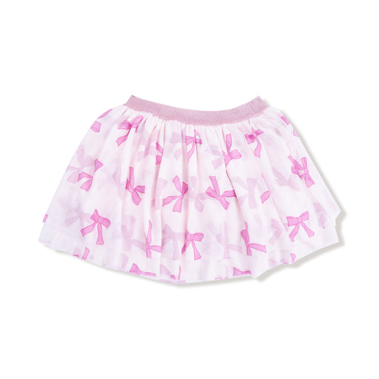 Pretty Bows-Tutu Skirt -Bow