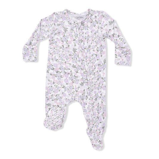 Shannon Floral -2 Way Zipper Footie