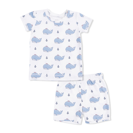 Sailor Whales Blue - Loungewear Set