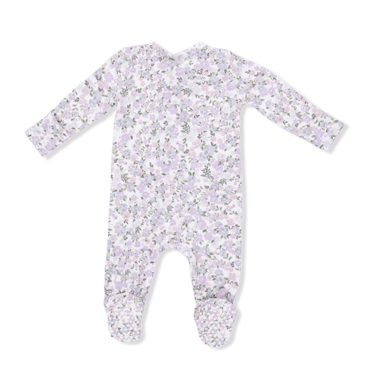 Shannon Floral -2 Way Zipper Footie