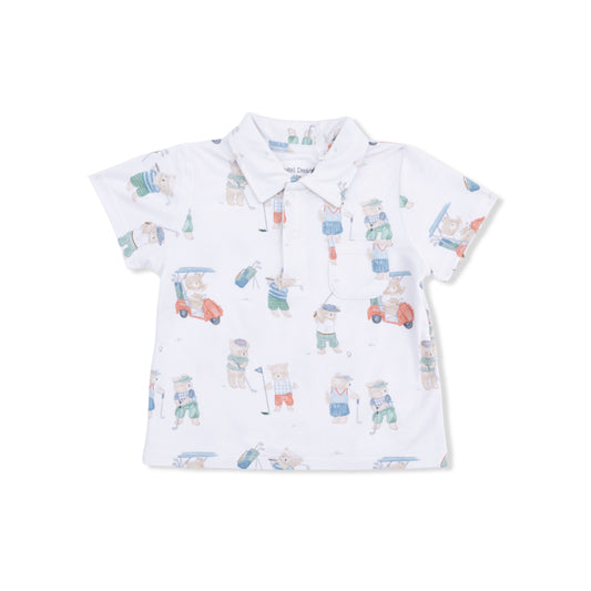 Golfing Teddy Bears - Polo w/ Casual Short